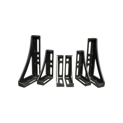 6-teiliges 3D Spannwinkel-Set D28 | 12 mm – 250, 300, 450 mm