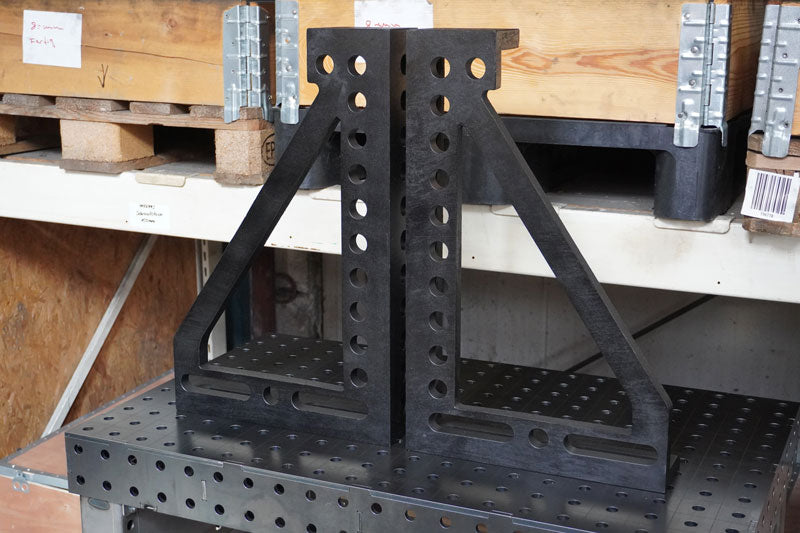 Set Anschlag- und Spannwinkel D28 600 