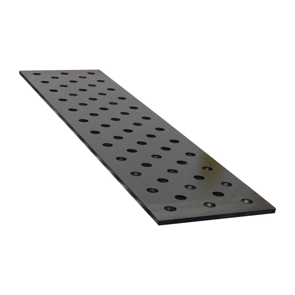 D28-Tischerweiterung 1000 × 300 mm – 12 mm Premium-Oberfläche für 3D-Schweisstische in der Werkstatt