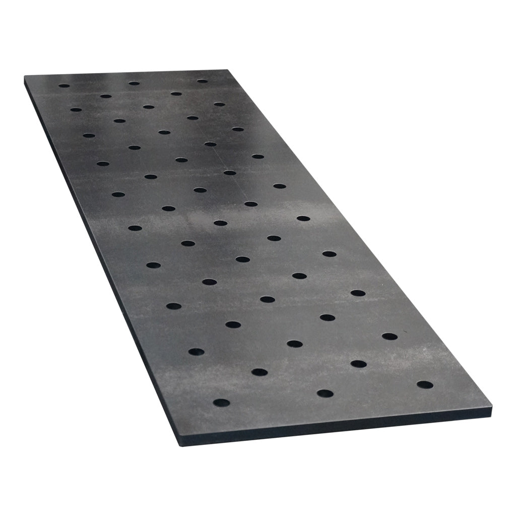 D16-Tischerweiterung 1000 × 300 mm – 12 mm Premium-Oberfläche für 3D-Schweisstische in der Werkstatt