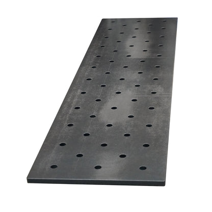 D16-Tischerweiterung 1200 × 300 mm – 12 mm Premium-Oberfläche für 3D-Schweisstische in der Werkstatt