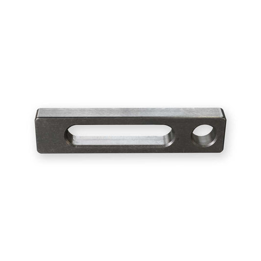 Universal-Anschlag D28 | 225x50x25mm – 1x Rundloch + 1x Langloch