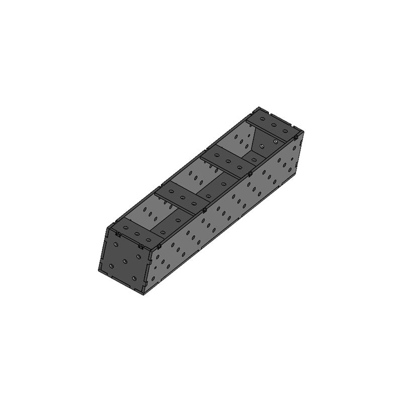 Winkel U-Form D16 | PREMIUM – 12 mm | 500–1500×200×200mm