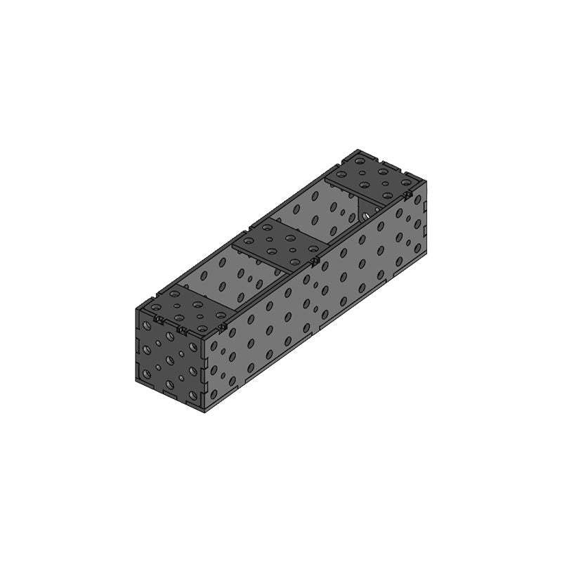 Winkel U-Form D16 | PREMIUM – 8 mm | 500–1200 × 150 mm