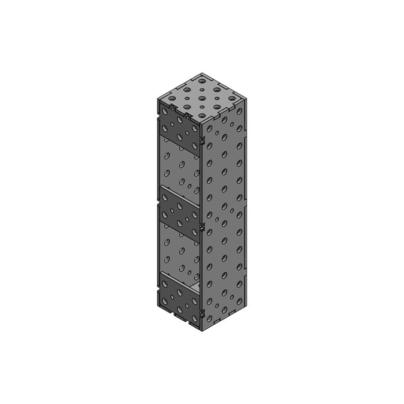 Winkel U-Form D16 | PREMIUM – 8 mm | 500–1200 × 150 mm