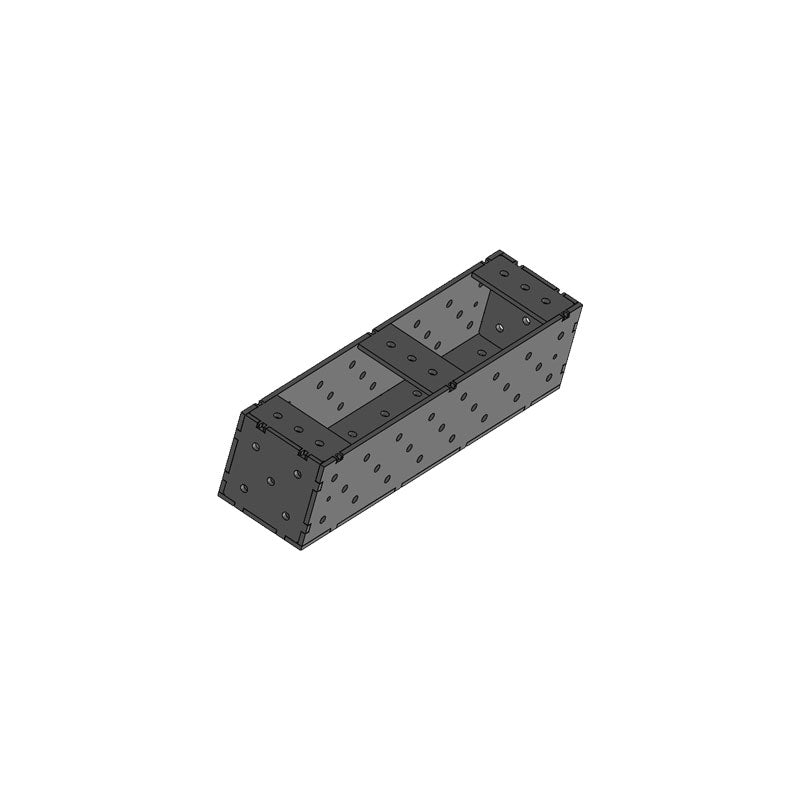 Winkel U-Form D16 | PREMIUM – 12 mm | 500–1500×200×200mm